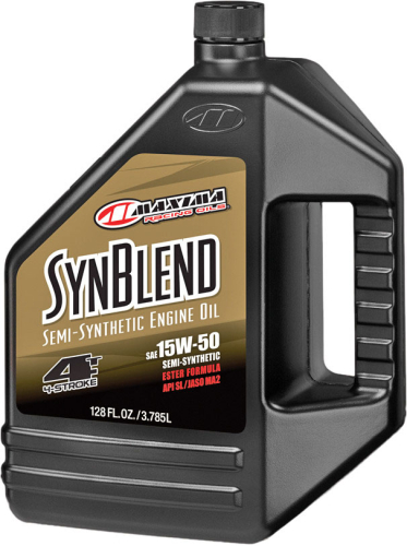 Maxima - Maxima Maxum4 Synthetic Blend Oil - 15W50 - 1gal. - 30-369128B