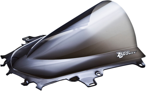 Zero Gravity - Zero Gravity Double Bubble Windscreen - Smoke - 16-542M-02