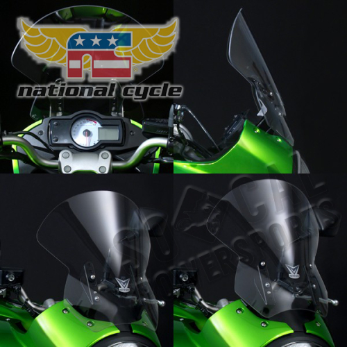 National Cycle - National Cycle VStream Windshield - 14.75in. - Clear - N20100