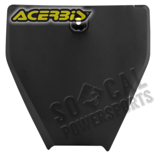 Acerbis - Acerbis Front Number Plate - Black - 2686410001