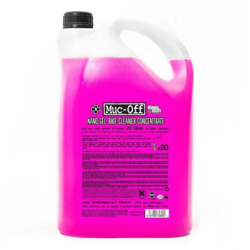 Muc-Off - Muc-Off Biodegradable Nano Tech Motorcycle Cleaner - Concentrate Gel - 5L - 348