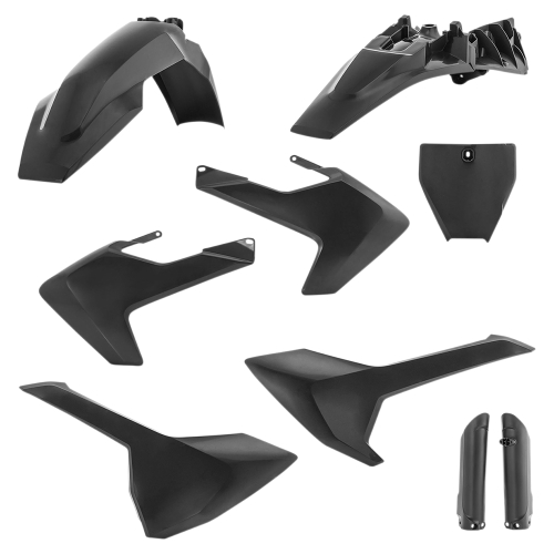 Acerbis - Acerbis Full Plastic Kit - Black - 2686460001