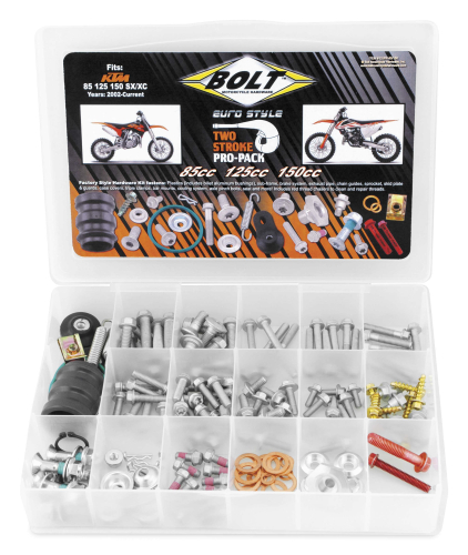 Bolt MC Hardware - Bolt MC Hardware Euro Style Pro-Pack - EUPP-85/150