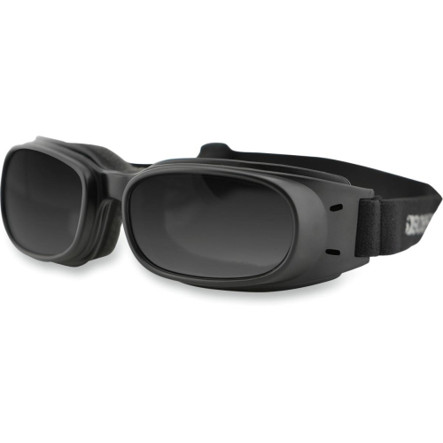Bobster Eyewear - Bobster Eyewear Piston Goggles - BPIS01 - Black/Smoke Lens - OSFA
