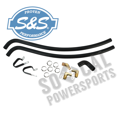 S&S Cycle - S&S Cycle Crankcase Oil Line Kit for Super Stock T2 Crankcases - 310-0435