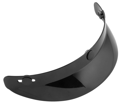 Echo - Ecom - Echo - Ecom 3 Snap Short Visor - Black - 01-001
