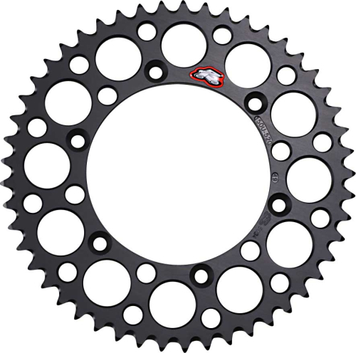 Renthal - Renthal Ultralight Rear Sprocket - Black - 49T - 150U-520-49-BK