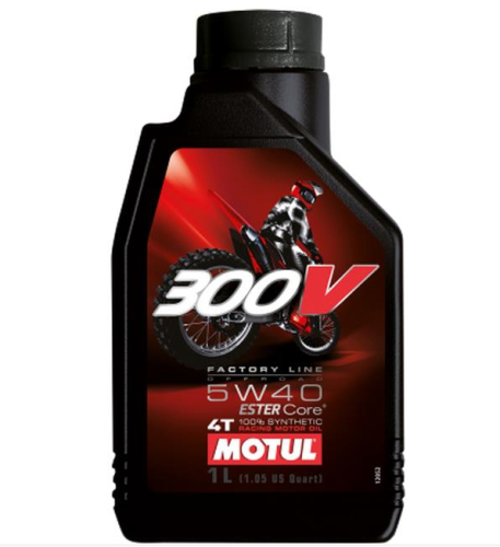 Motul - Motul 300V Offroad Synthetic Motor Oil - 5W40 - 1L. - 104134
