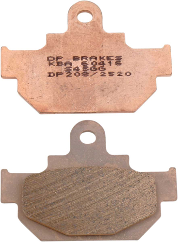 DP Brakes - DP Brakes Standard Sintered Metal Brake Pads - DP208