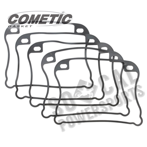 Cometic Gasket - Cometic Gasket Rocker Cover Lower Gasket (5pk) - Rubber - C9280
