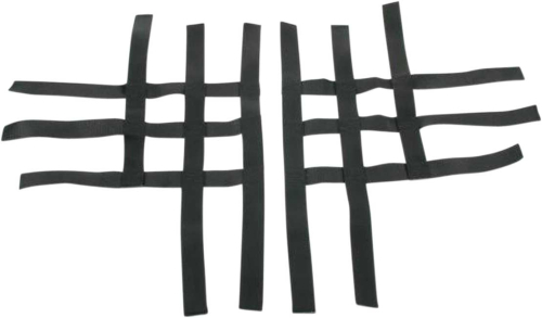 Motorsport Products - Motorsport Products Replacement EZ-FIT Nerf Bar Nets - Black - 81-0202