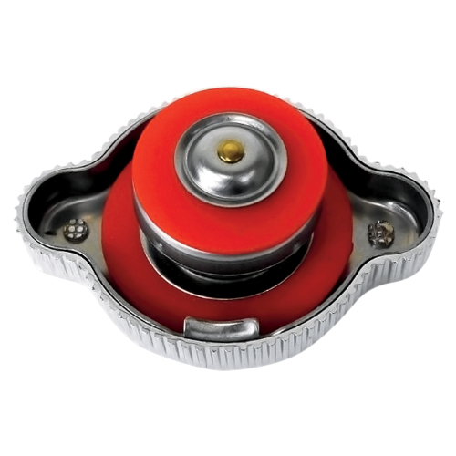 K&S Technologies - K&S Technologies High-Pressure Racing Radiator Cap - 23psi - Red - 58-1016