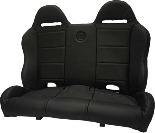 BS Sand - BS Sand Performance Front/Rear Bench Seat - Straight - Black - PEBEBKSTX