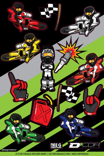 DCOR - DCOR Decal Sheet - Kids Beeg - 40-90-124