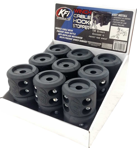 KFI Products - KFI Products Winch Cable Hook Stopper - 18 pack - BOX-SCHS