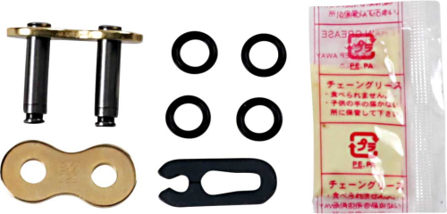 D.I.D - D.I.D Clip Connecting Link 525VX3 Series X-Ring Chain - Gold - FJ525VX3G