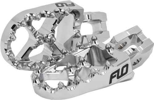 Flo Motorsports - Flo Motorsports Pro Series Footpegs - SX Chrome - FPEG-793CR