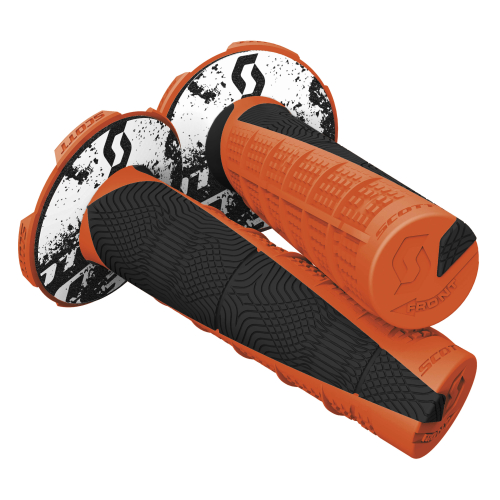 Scott USA - Scott USA Deuce MX Grips - Neon Orange/Black - 219627-5857