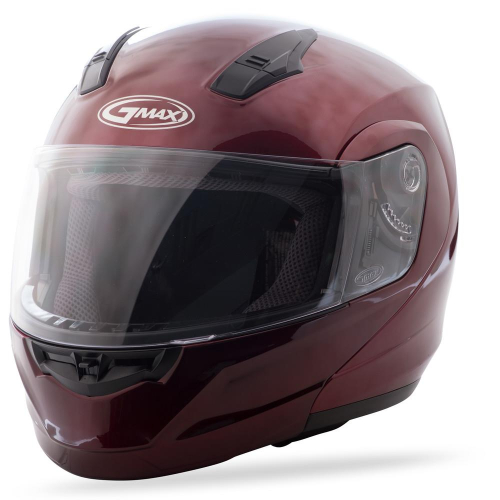 G-Max - G-Max MD04 Solid Helmet - G104104 - Wine Red - Small