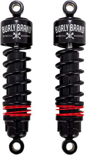 Burly Brand - Burly Brand Slammer Plus Shocks - Black - B28-1204B