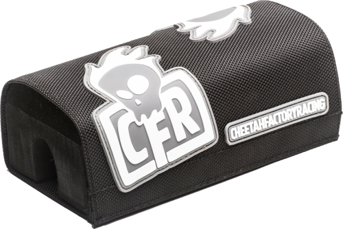 Cheetah Factory Racing - Cheetah Factory Racing Bard Pad - Ghost White - Standard - CFR-CD30