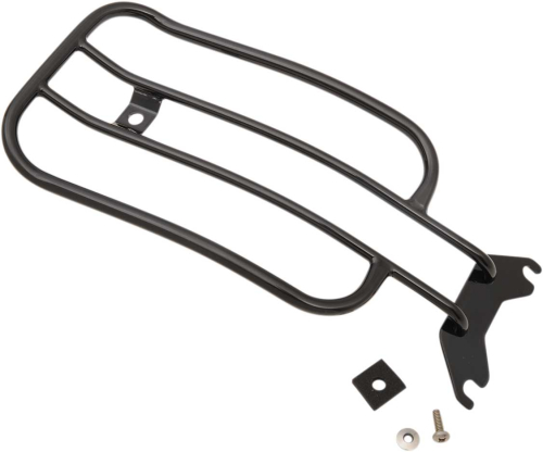 Motherwell - Motherwell 7in. Solo Luggage Rack - Gloss Black - MWL-137-18-GB