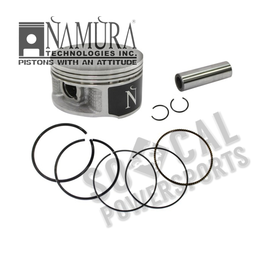 Namura Technologies - Namura Technologies Piston Kit - 1.00mm Oversize to 100.97mm, 9.2:1 Compression - NA-40004-4