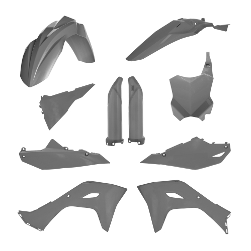 Acerbis - Acerbis Full Plastic Kit - Gray - 2983570011