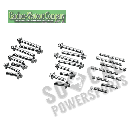 Gardner-Westcott - Gardner-Westcott OEM Style Head Bolt Kit - 12 Point - A-61-110