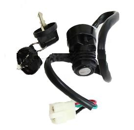Outside Distributing - Outside Distributing Ignition Key Switch - Sealed 5 Wire - 3 Position - Female - 07-0508