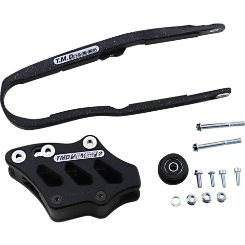 T.M. Designworks - T.M. Designworks Baja-Rally Chain Slide-N-Guide Kit - Black - KCP-K11-BK