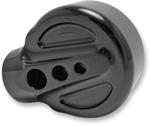 Joker Machine - Joker Machine Concealed Bar End Mirror - 2 Tech - Black Anodized - 09-327B