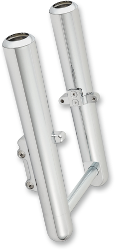 Arlen Ness - Arlen Ness Hot Legs Single Disc Fork Leg Set - Smooth - Chrome - 06-520