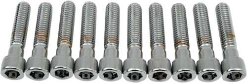 Drag Specialties - Drag Specialties Coarse-Thread Socket-Head Bolts - 3/8in.-16 x 1 3/4in. - MPB241
