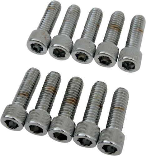 Drag Specialties - Drag Specialties Coarse-Thread Socket-Head Bolts - 5/16in.-18 x 1in. - MPB217