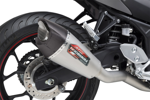 Yoshimura - Yoshimura RS-9T Works Race Series Full System - Stainless Steel Muffler - Carbon Fiber End Cap - 13320AP521