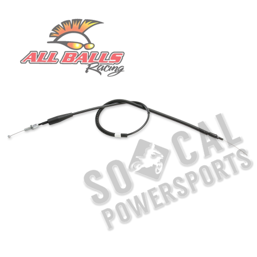 All Balls - All Balls Black Vinyl Throttle Cable - 45-1074