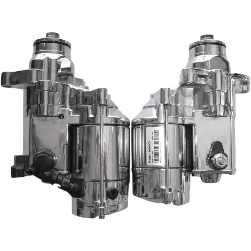 Terry Components - Terry Components Slugger 1.8kw High-Torque Starter Motor - Chrome - 776017