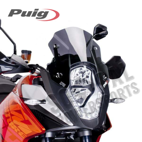 PUIG - PUIG Racing Windscreen - Dark Smoke - 6847F