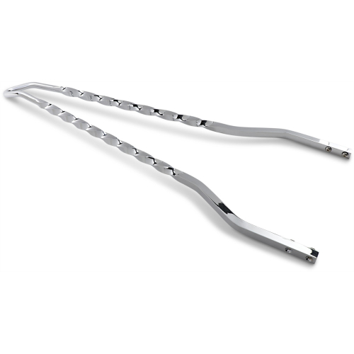 Cycle Visions - Cycle Visions Twisted Sticks Sissy Bar - 30in. - Chrome - CV8042
