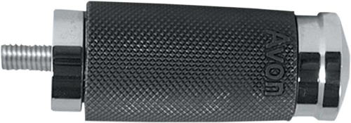 Avon Grips - Avon Grips Custom Contour Shifter Peg - Chrome/Black - SP-CC-85-CH