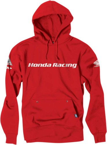 Factory Effex - Factory Effex Honda Racing Pullover Hoody - 16-88370 - Red - Medium