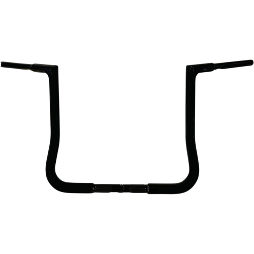 Fat Baggers, Inc. - Fat Baggers, Inc. 1-1/4in. EZ Install Flat Top Handlebars - Gloss Black - 705014-B