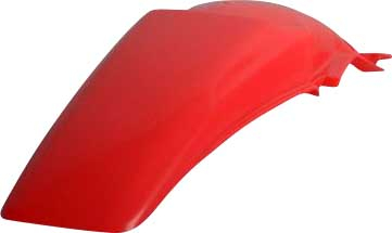 Polisport - Polisport Rear Fender - Flou Red - 8593000003