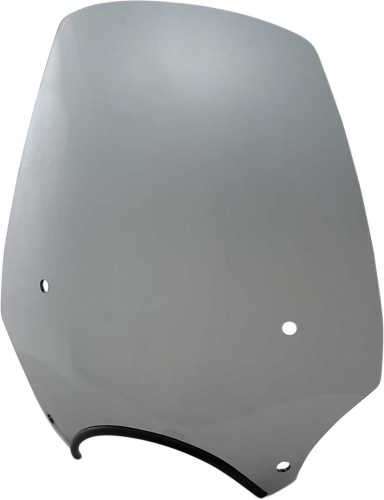 Memphis Shades - Memphis Shades El Paso Sportshield Windshield (9in. Cutout) - 19in. - Black Smoke - MEP5283