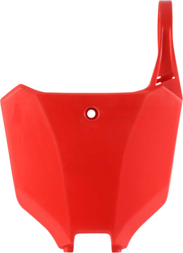 Acerbis - Acerbis Front Number Plate - Red - 2858850227