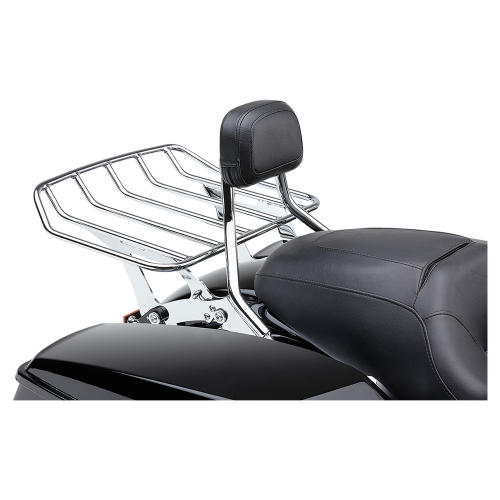 Cobra - Cobra Short Detachable Backrest - Chrome - 602-2200