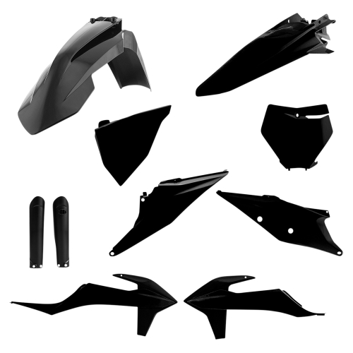 Acerbis - Acerbis Full Plastic Kit - Black - 2726490001