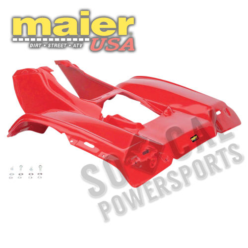 Maier Mfg - Maier Mfg Rear Fender - Red - 117352
