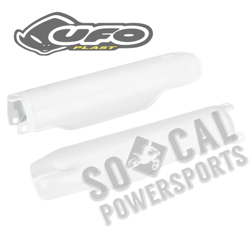 UFO Plastics - UFO Plastics Fork Slider Protectors - White - HO03672041